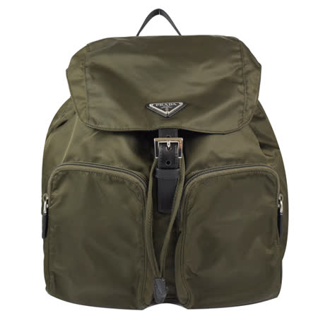 PRADA 
尼龍帆布束口後背包