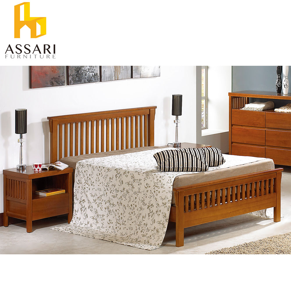 ASSARI
楊木實木床架(雙人)