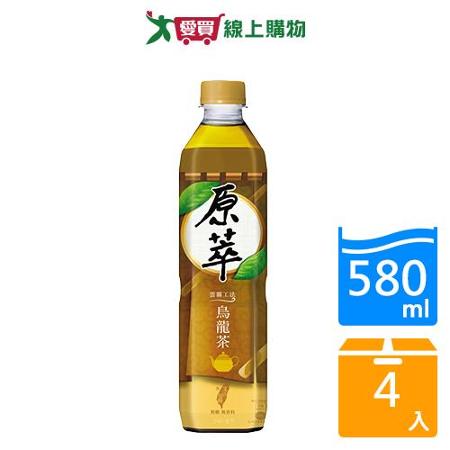 原萃烏龍茶580ml x4