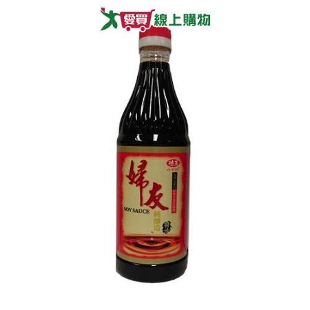 味王 婦友純釀造醬油780ml/瓶