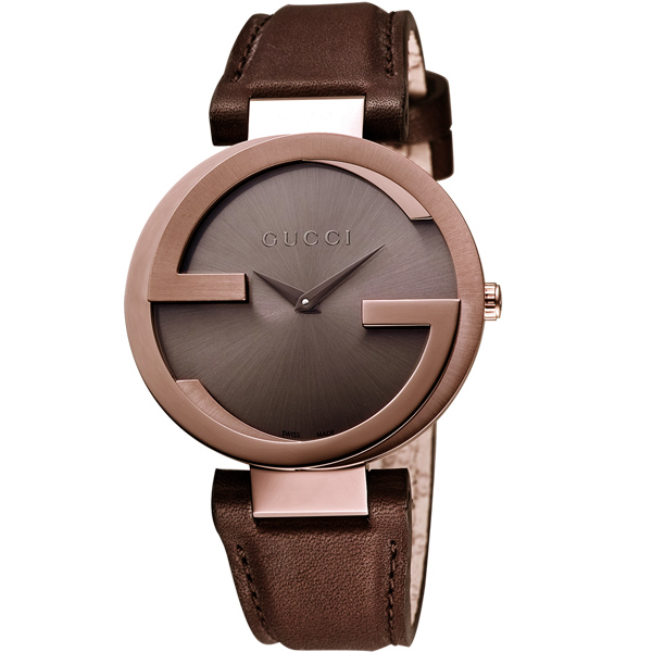 GUCCI
Interlocking時尚元素腕錶