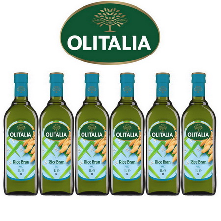 Olitalia奧利塔超值玄米油禮盒組(1000mlx6瓶)