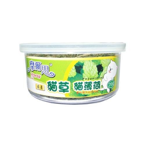 Mores摩爾思 貓草(粗葉)/幫助消化/去毛球 20g x 1入