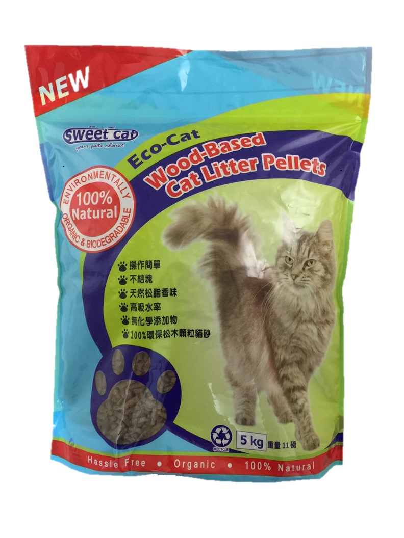 【Sweet Cat】100%南非松木砂 貓砂 (5kg) 天然貓沙 環保