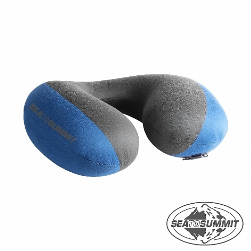 SEATOSUMMIT 50D輕便U型充氣頸枕(藍色)