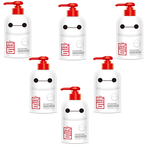 【快潔適】大英雄天團 抗菌洗手乳 防疫組 300ml*6
