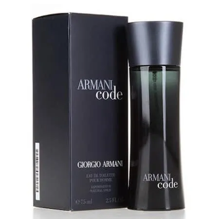 GIORGIO ARMANI 亞曼尼 黑色密碼男性淡香水 75ml