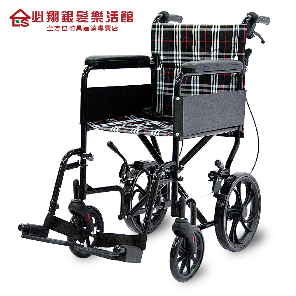 【必翔銀髮】經濟型看護輪椅 PH-163C(未滅菌)