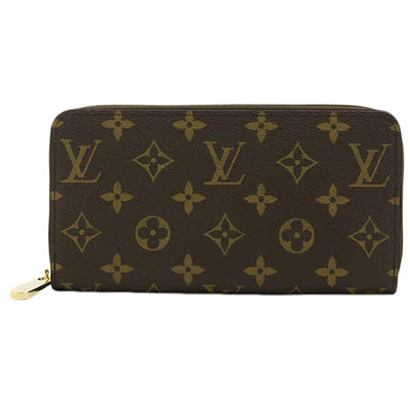 Louis Vuitton 
經典花紋拉鍊長夾M41895 