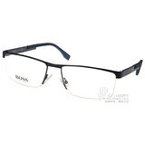 HUGO BOSS 光學眼鏡 HB0734 KCR (棕) 簡約經典流線款 # 金橘眼鏡