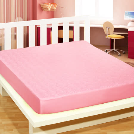 【GALATEA】台製雙人床包式專利防水保潔墊(3色選)