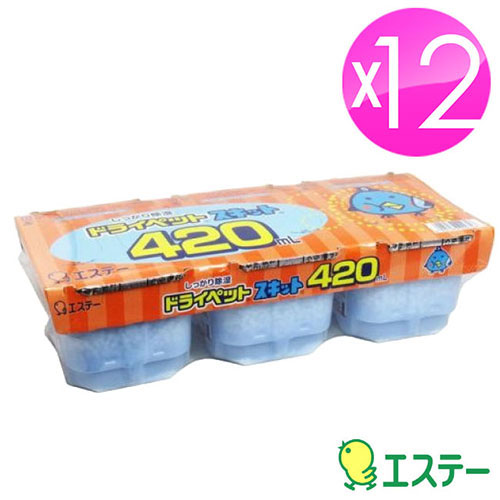 ST雞仔牌 除濕盒(420ml x 3入)x12盒 ST-909728