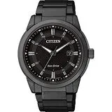 CITIZEN Eco-Drive 都會時尚光動能腕錶-黑/42mm BM7145-51E