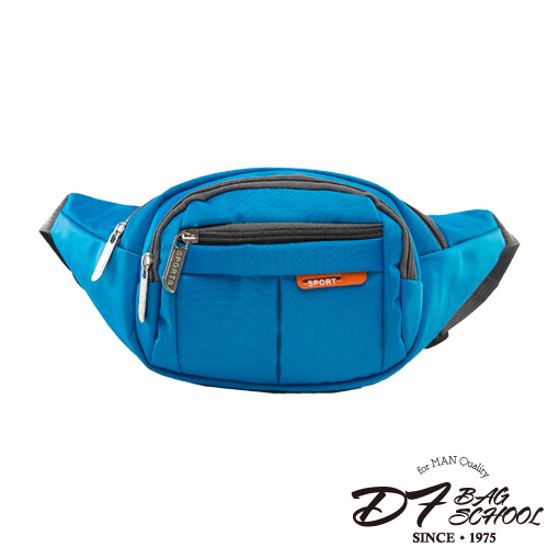 DF BAGSCHOOL - SPORT戶外機能輕量腰包-共4色