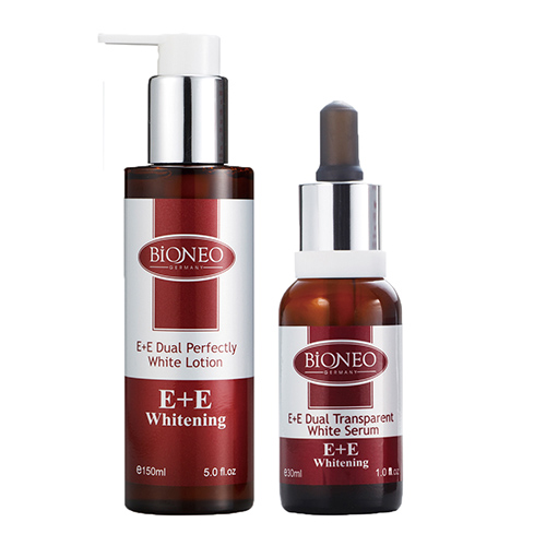 BIONEO 百妮 E+E 雙效美白化妝水凝露150ml+精華液30ml