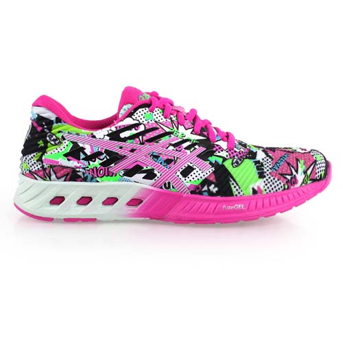 (女) ASICS FUZEX慢跑鞋 - 路跑 健身 亞瑟士 螢光粉綠
