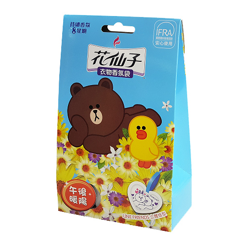 花仙子卡通衣物香氛袋10g*3暖陽