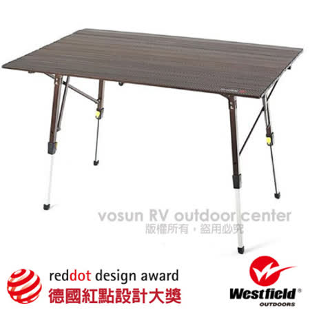 美國 WEST FIELD
超輕鋁合金折疊鋁捲桌