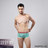 MORINOxLUCAS設計師聯名-型男運動平口褲/四角褲--綠色