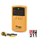DigiMax★UP-211 便利攜帶式甲醛檢測儀xDP-3D6 強效型負離子空氣清淨機