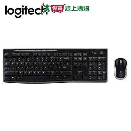 Logitech羅技 無線鍵鼠組MK270r