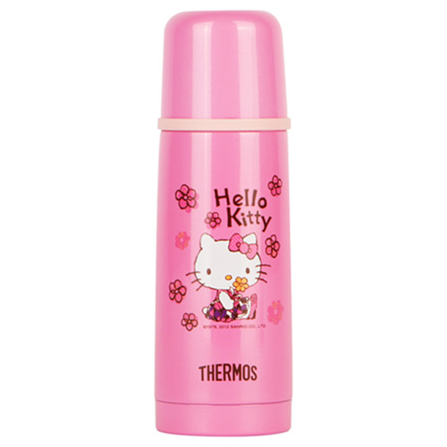 THERMOS膳魔師 Hello Kitty不鏽鋼真空保溫瓶350ml