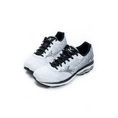 MIZUNO 美津濃 女鞋 慢跑鞋 銀白 J1GD160307