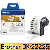 Brother DK-22225 連續標籤帶 白底黑字 耐久型紙質