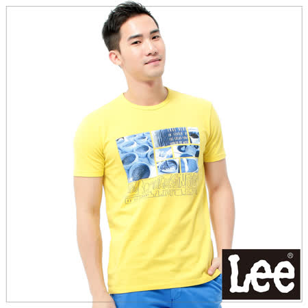 Lee 
logo短袖T恤