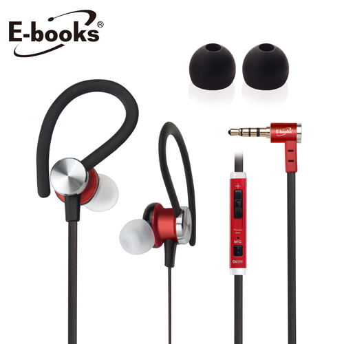 E-books S58 運動音控接聽兩用耳掛式耳麥