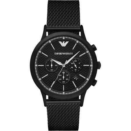 EMPORIO ARMANI Classic 米蘭帶時尚腕錶 AR2498