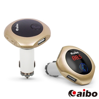 aibo Q7 車用藍牙音樂FM播放發射器(免持通話/MP3播放)