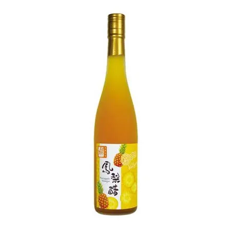 醋桶子 果醋禮盒系列-鳳梨醋 600ml/瓶x2入