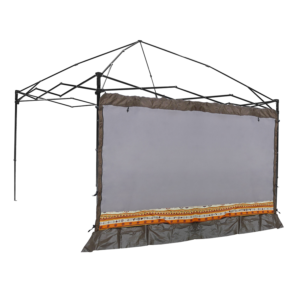 【OutdoorBase】歡樂(炊事)客廳帳專用邊布 - 灰(附收納袋)-23120