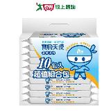康乃馨寶貝天使隨身濕巾10片x10包/組【愛買】