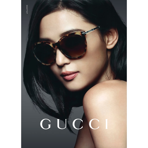 GUCCI-全智賢最新廣告款 太陽眼鏡(豹紋色)