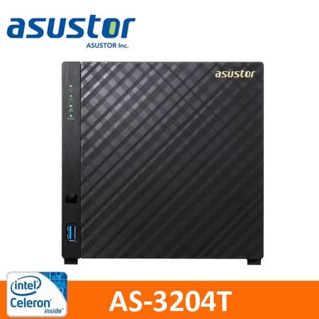 ASUSTOR AS-3204T
4Bay 網路儲存伺服器