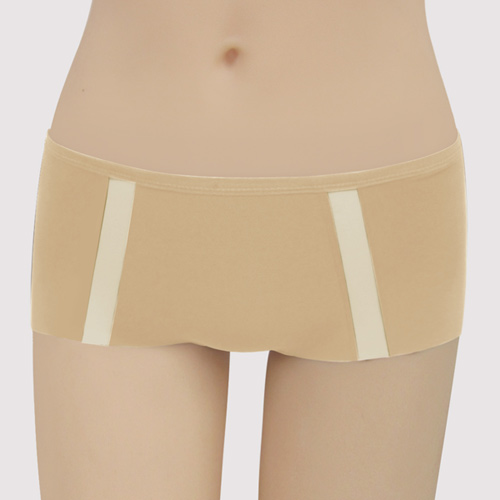 【瑪登瑪朵】浪漫法式無痕 低腰平口無痕內褲(暖意膚)
