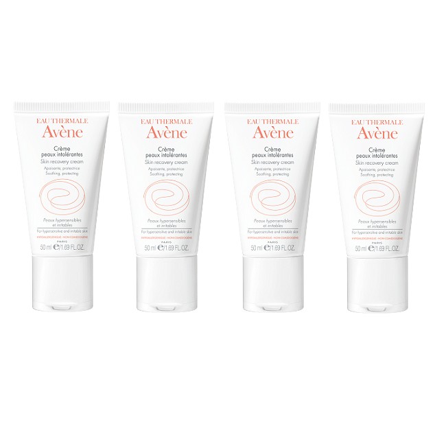 AVENE 雅漾 舒敏修護保濕精華乳 50ml 四入組 (滋潤型/清爽型任選)