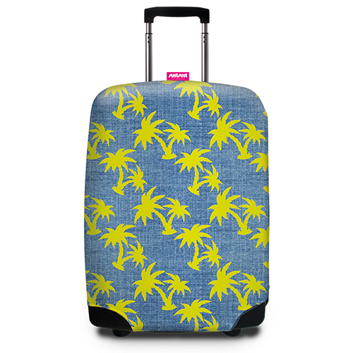 【Suitsuit】 荷蘭品牌行李箱套- 熱帶椰林(適用24-28吋行李箱)