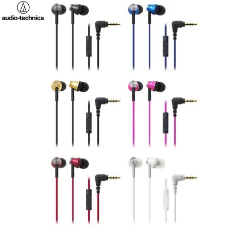 日本Audio-Technica鐵三角耳道式耳塞式耳機ATH-CK330iS(含立體聲麥克風)