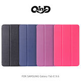 QinD SAMSUNG Galaxy Tab E 9.6 三折可立皮套