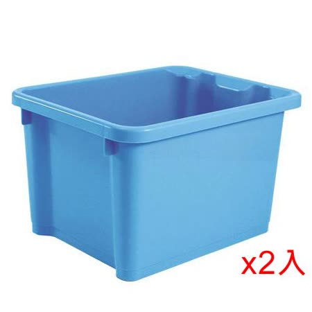 【2件超值組】樹德SHUTER萬用置物盒NHA-2328-  甜心藍(28*22.5*17cm)