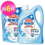 魔術靈 地板清潔劑-清新海洋 1+5件組 (2000ml x1瓶+1800ml x5包)