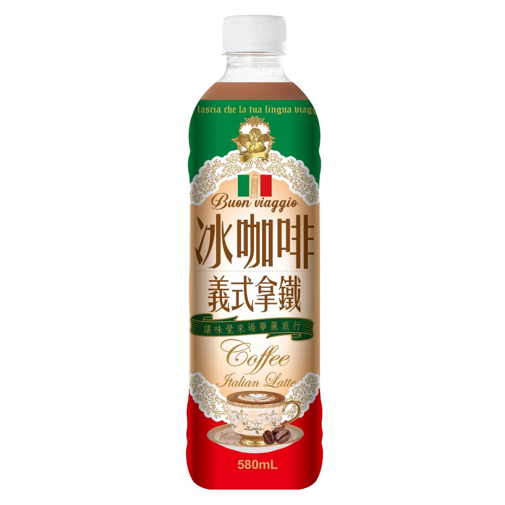 生活冰咖啡義式拿鐵(580ml*24入/箱)