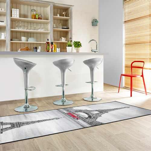 范登伯格 快樂頌 異國風情絲質走道地毯-巴黎鐵塔67x240cm