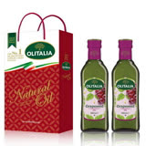 Olitalia奧利塔 葡萄籽油禮盒組 500mlx2瓶