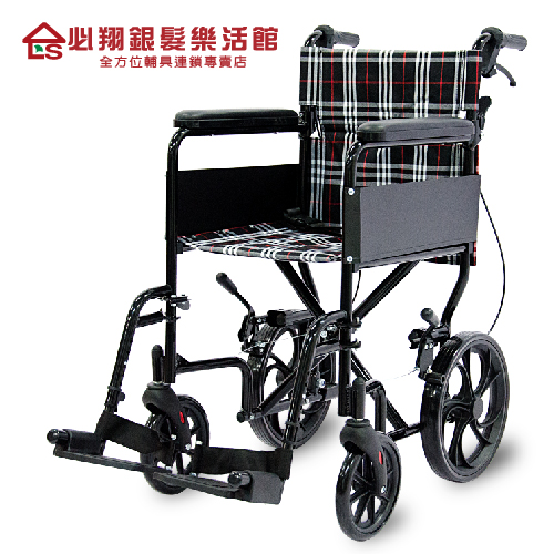 【必翔銀髮】經濟型看護輪椅 PH-183C(未滅菌)