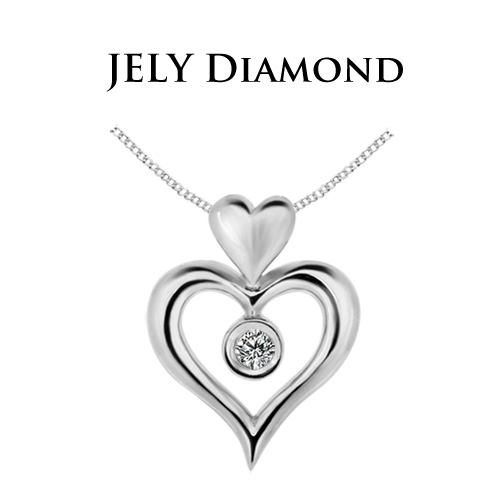 JELY
天然鑽石墜鍊(3分)