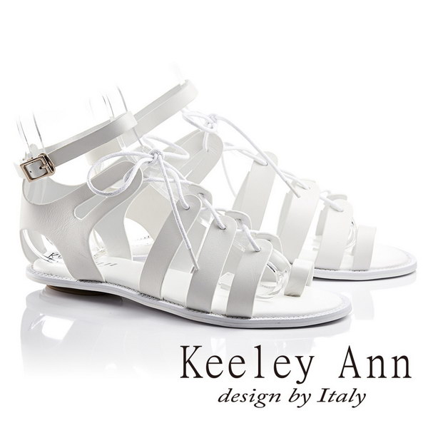 Keeley Ann
真皮平底羅馬涼鞋